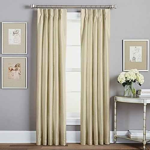 Pinch pleat curtains