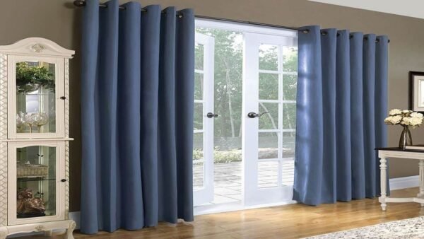 Silk Drapes With Blackout Lining