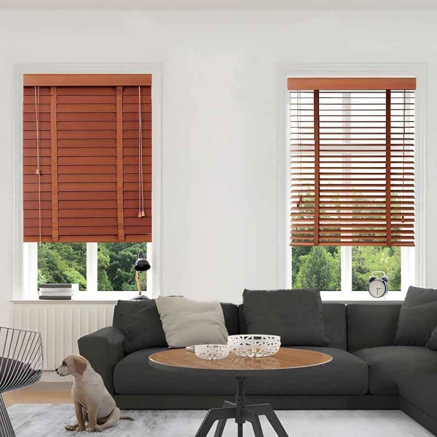 Premium Quality Wooden Blinds Dubai