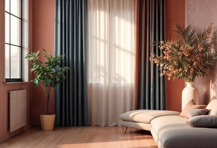 Custom Eyelet Curtains in dubai